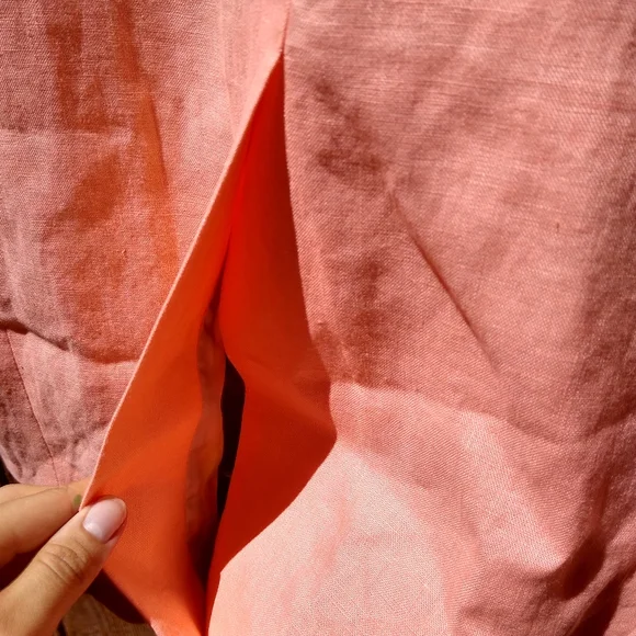 NWT Men's Lauren Ralph Lauren Ultraflex 100% Linen Lassiter Coral Blazer - Picture 7 of 16